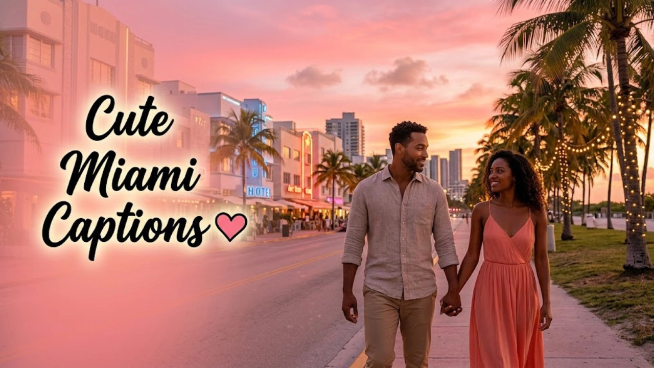 Cute Miami Captions for Instagram