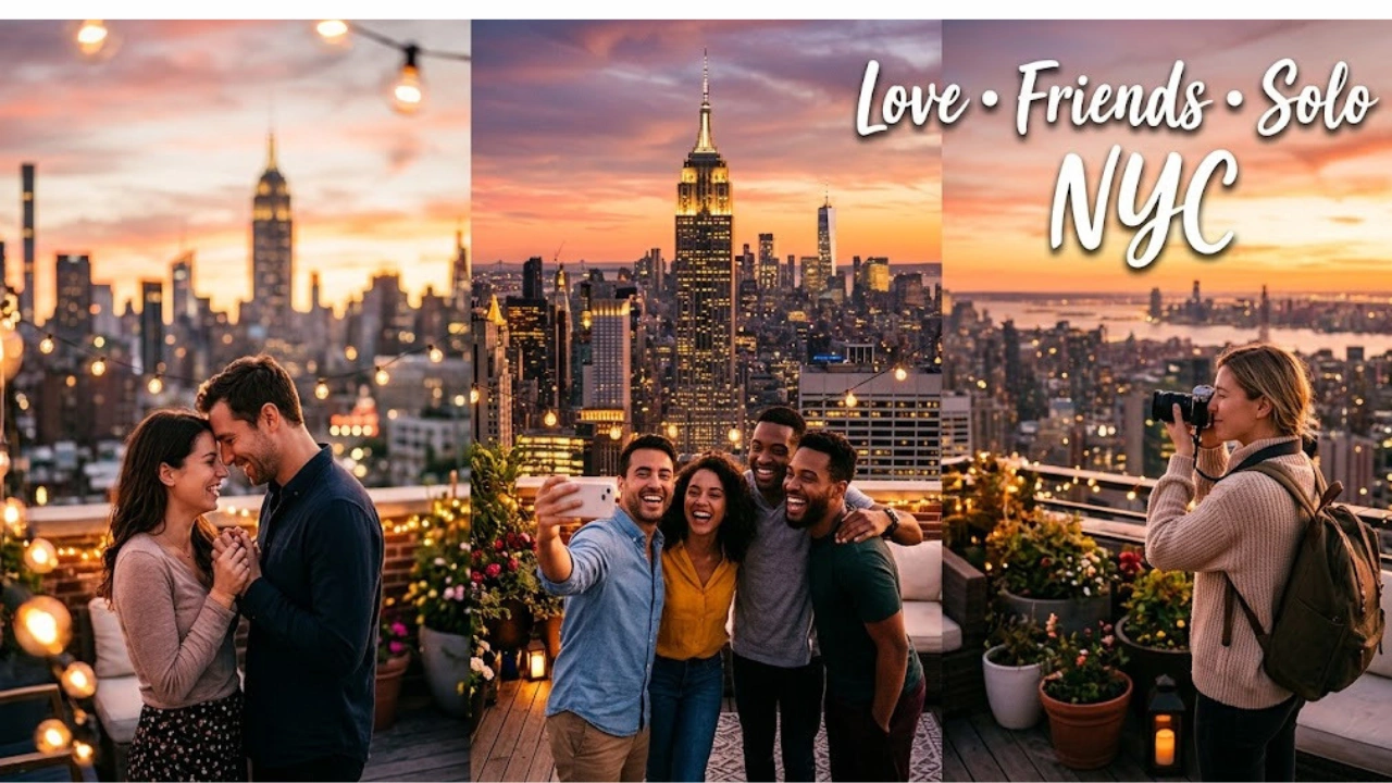 Cute, Romantic & Friend-Group NYC Captions for Instagram