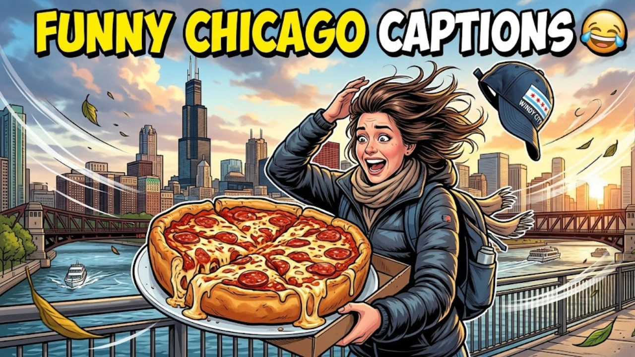 Funny Chicago Captions for Instagram