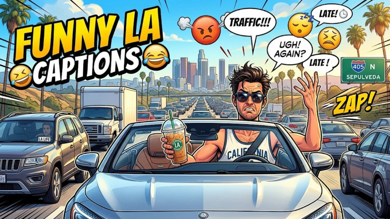 Funny Los Angeles Captions for Instagram