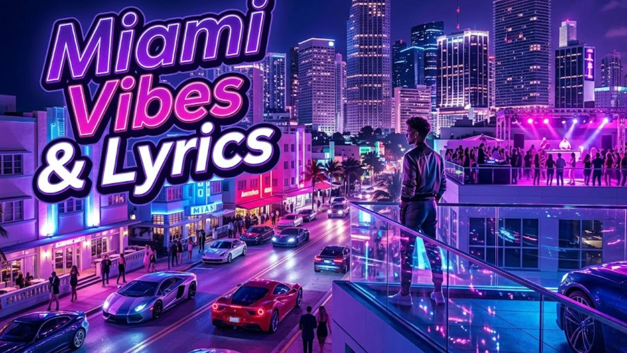 Lyrical-Style Miami Captions for Instagram