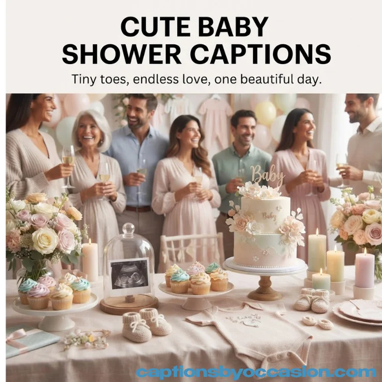 Best Cute Baby Shower Captions for Instagram