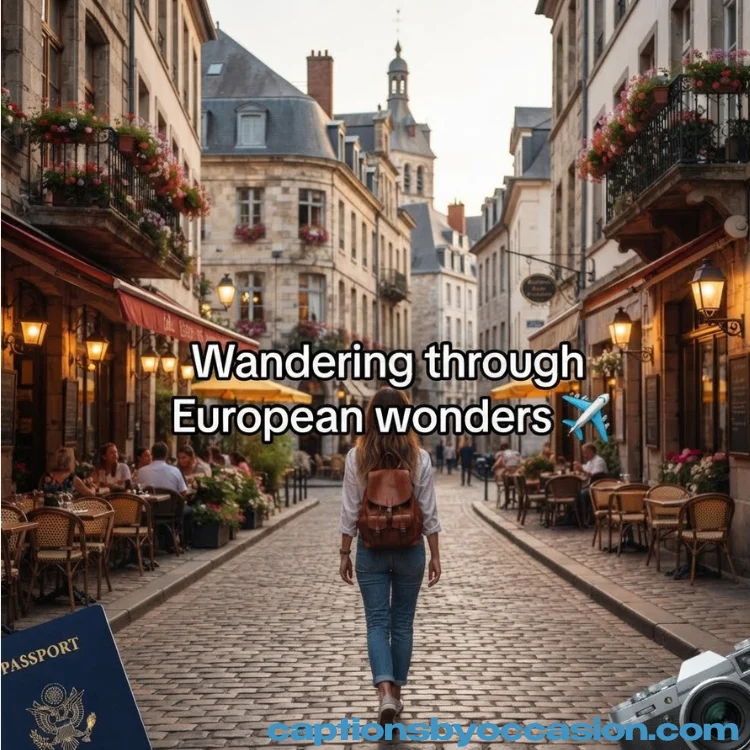 Best Europe Instagram Captions