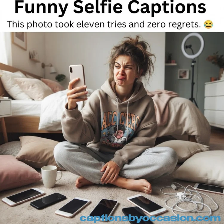 Funny Selfie Captions for Instagram