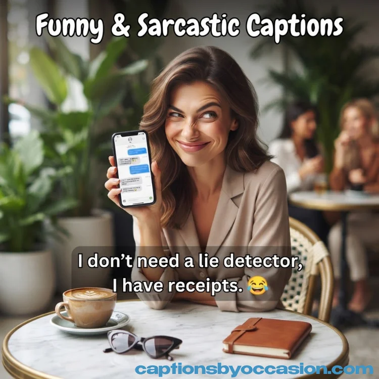 Funny & Sarcastic Cheating Captions