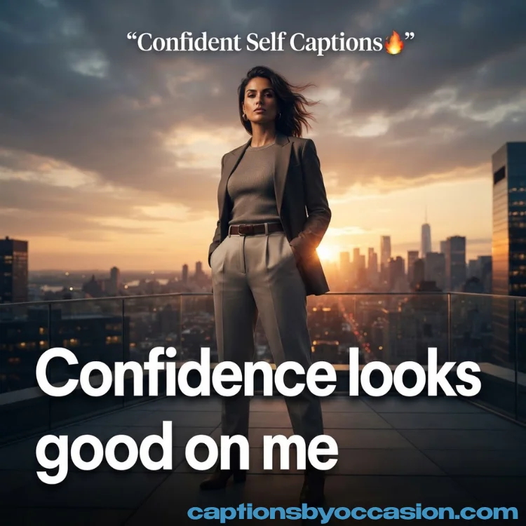 Confident Self Captions for Instagram