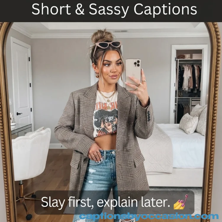 Short & Sassy Bad Bitch Captions