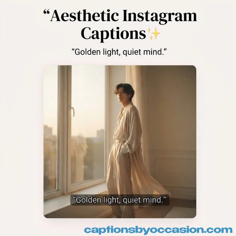 Aesthetic Instagram Captions