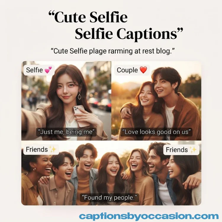 Cute Captions for Every Post Type