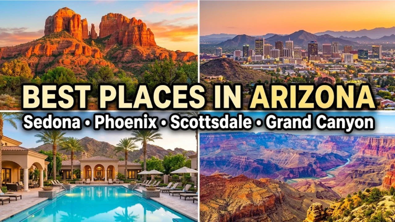Arizona Captions for Sedona, Phoenix, Scottsdale and the Grand Canyon