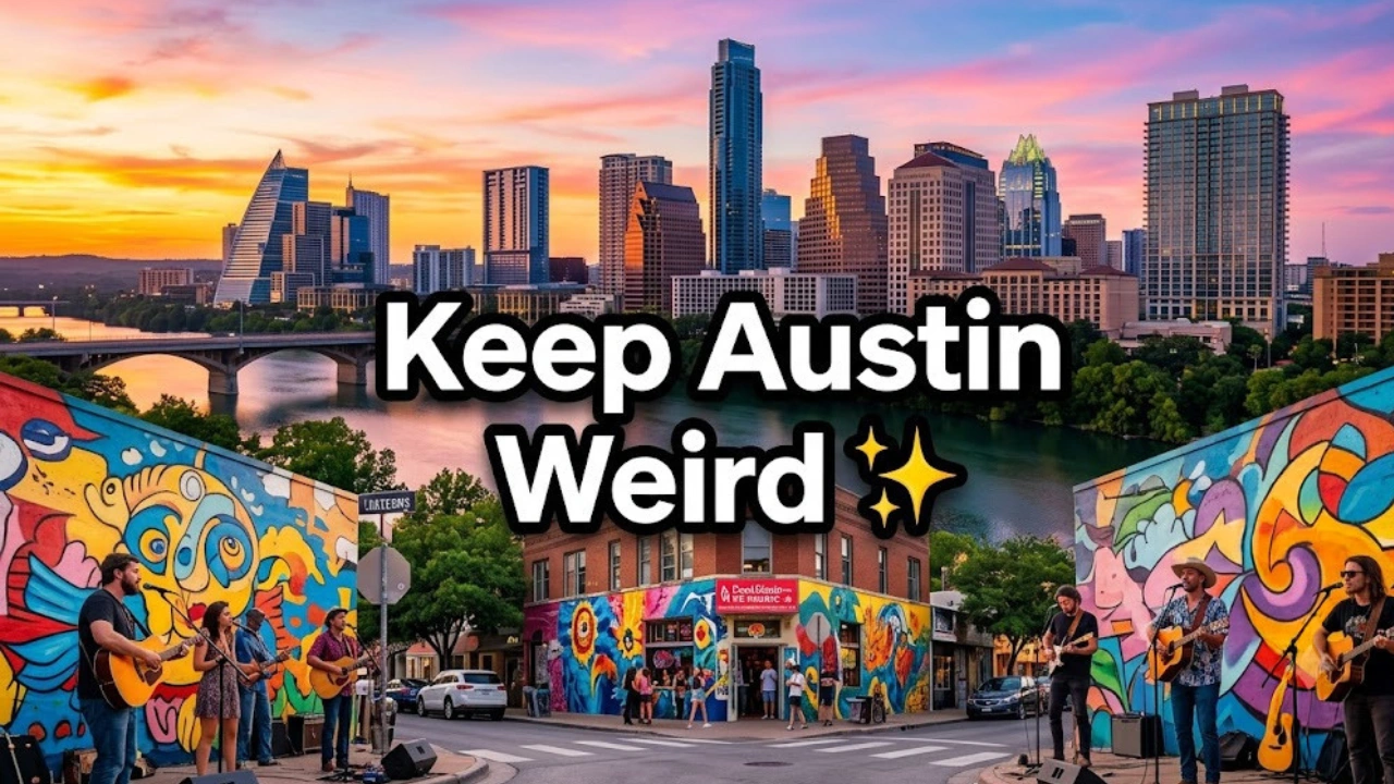 Austin Food, Music & Neighborhood Captions