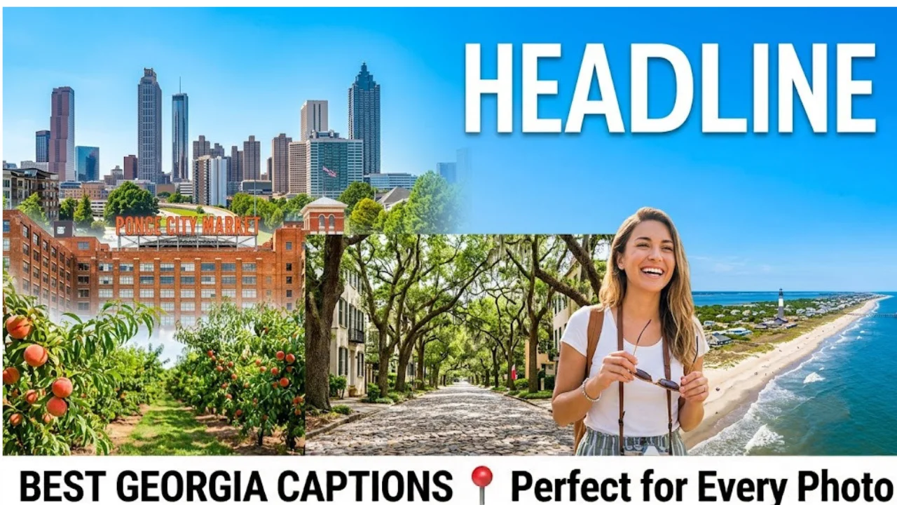 Best Georgia Captions for Instagram