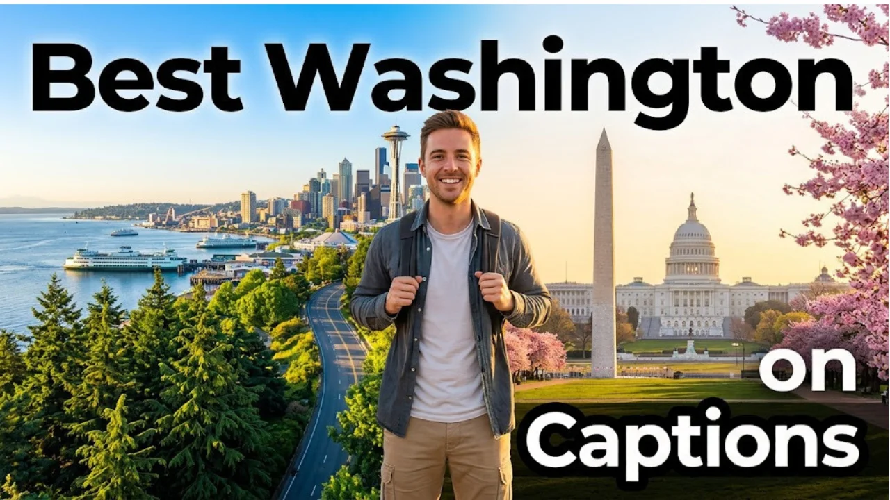 Best Washington Instagram Captions (Evergreen and All-Purpose)