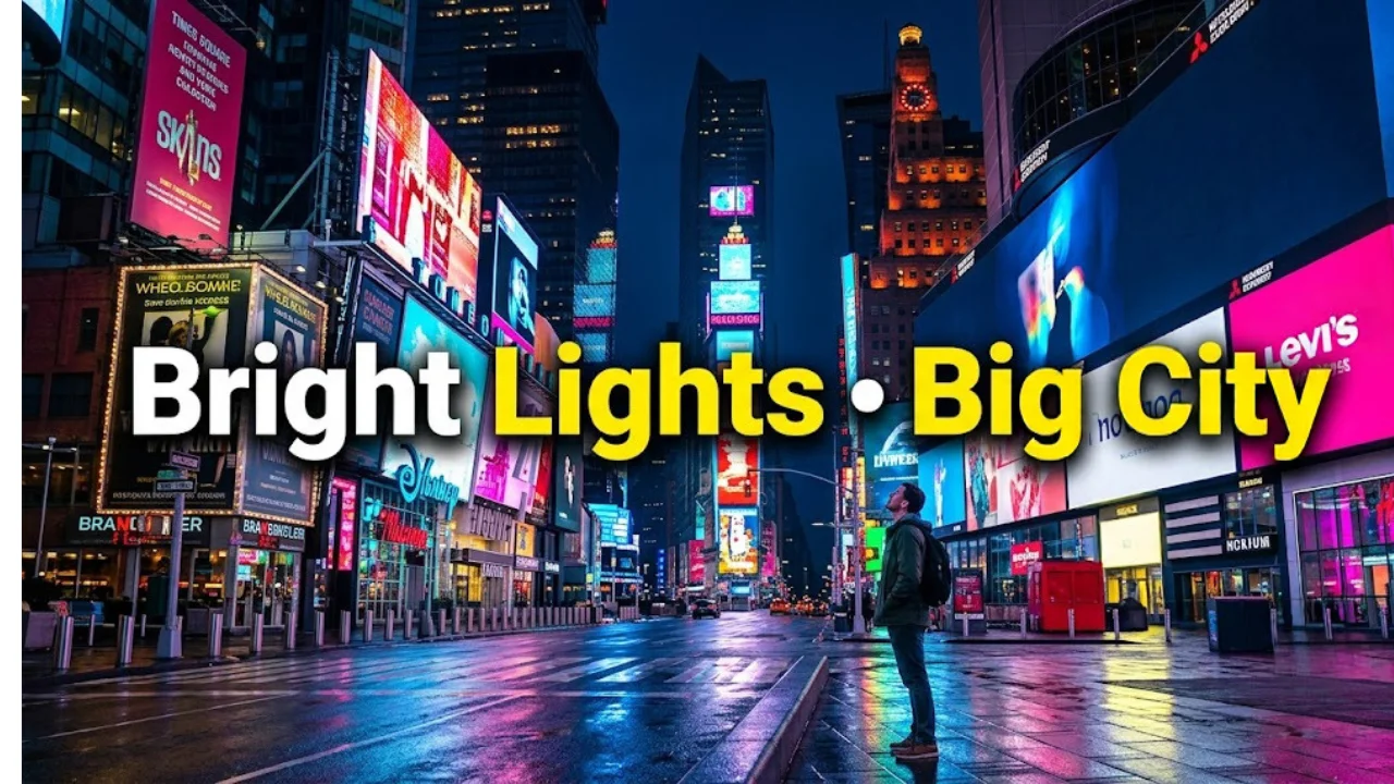 Times Square Quotes & Captions for Instagram