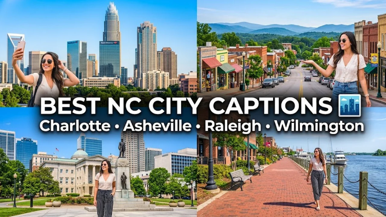 City & Region-Specific North Carolina Instagram Captions