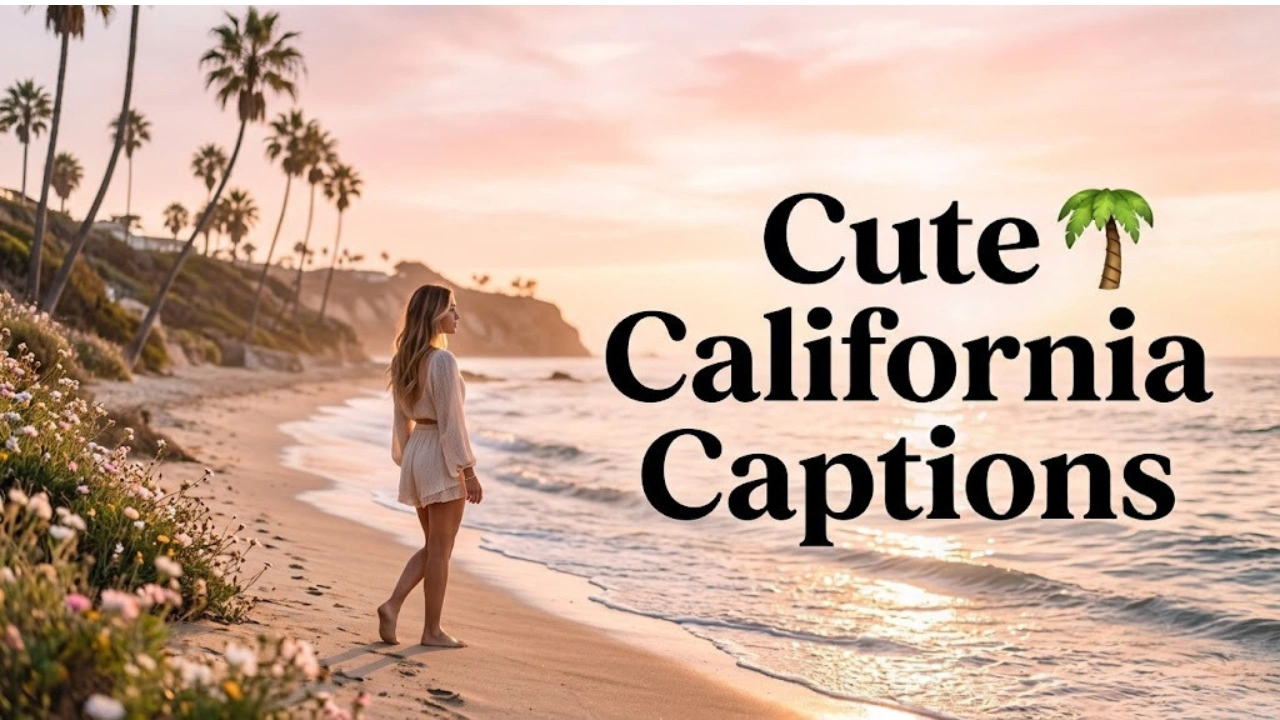 Cute California Captions for Instagram