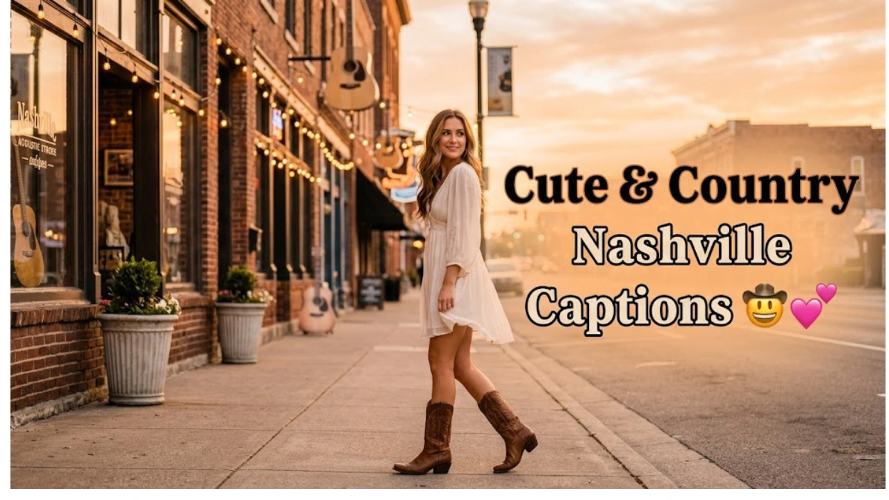 Cute Country Nashville Captions for Instagram