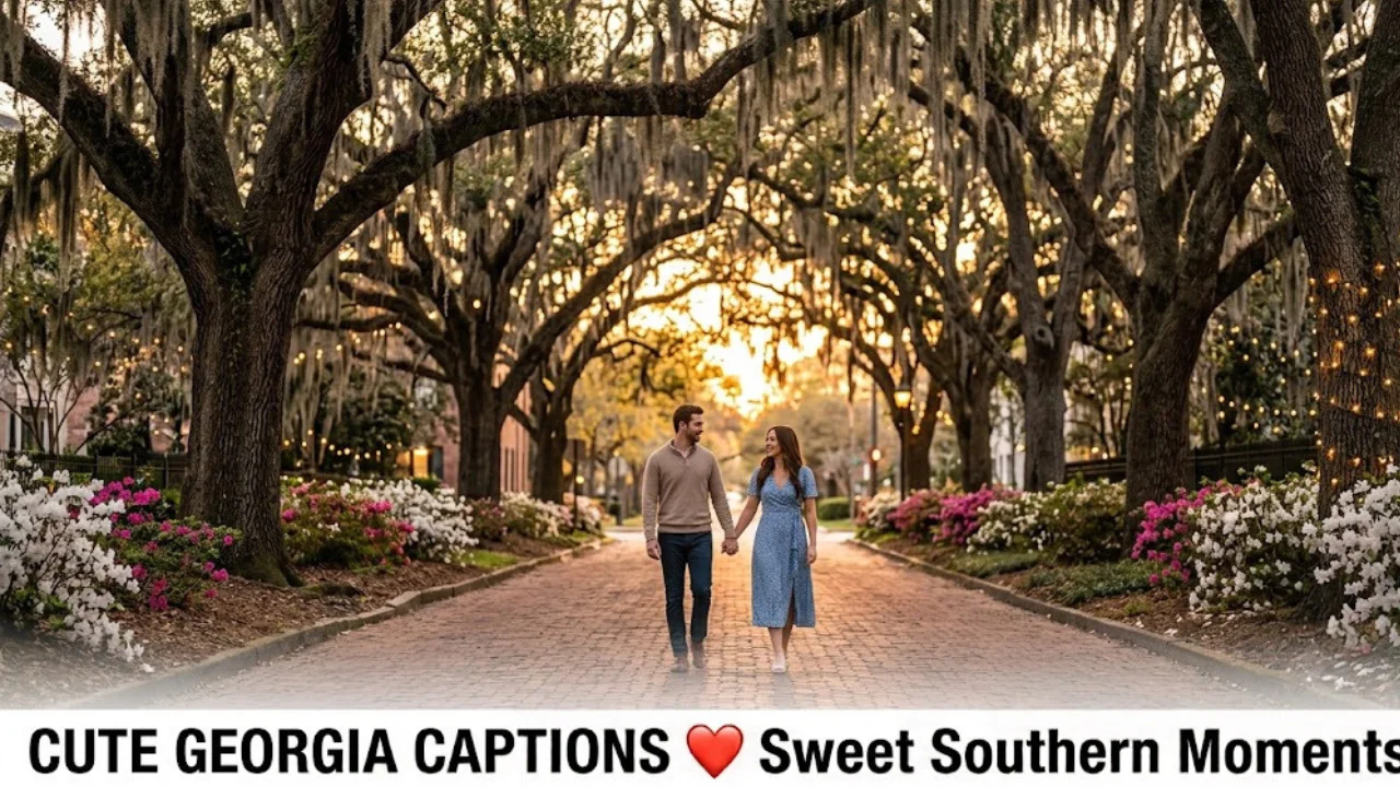 Cute Georgia Captions for Instagram