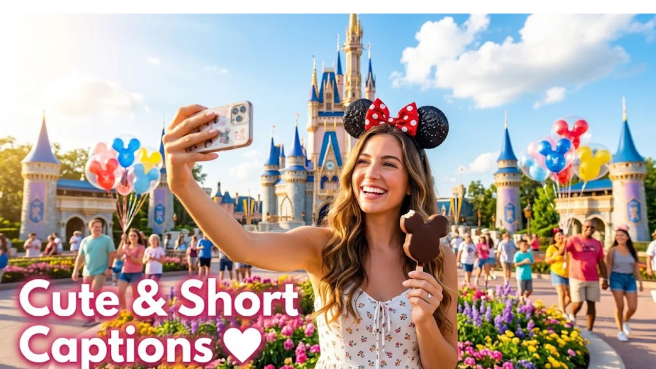 Cute & Short Disney World Captions