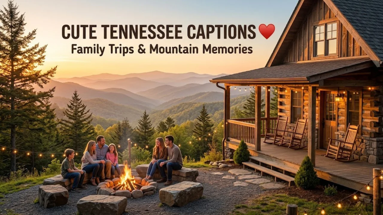 Cute Tennessee Captions for Instagram for Couples and Family