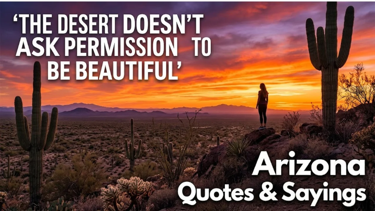 Desert Quotes and Sayings About Arizona
