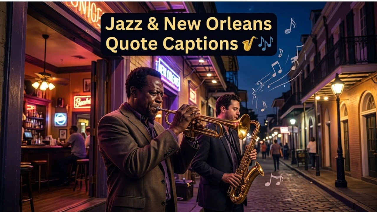 Famous New Orleans Quotes and Music Captions for Instagram