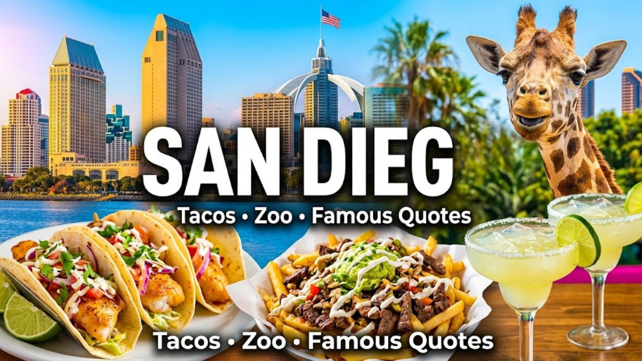 Foodie, Zoo and Famous San Diego Quotes for Instagram