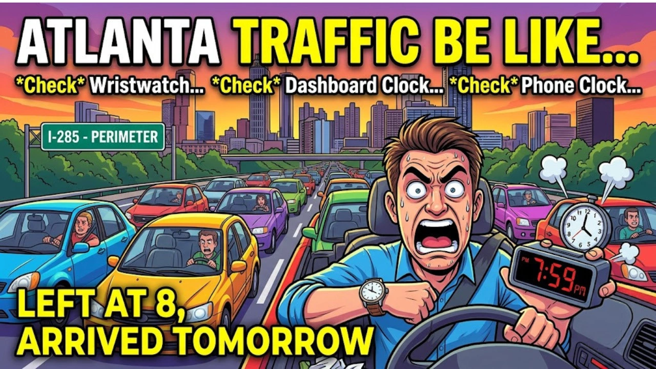 Funny Atlanta Captions for Instagram