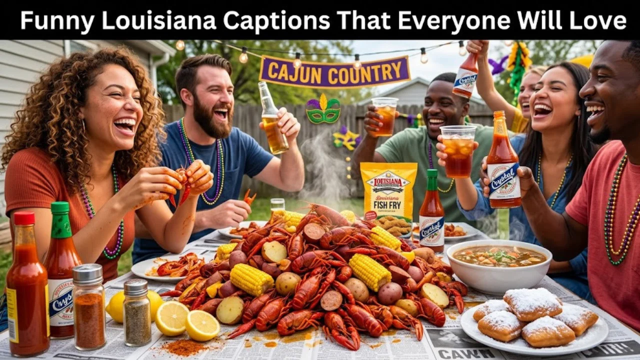 Funny & Cute Louisiana Captions for Instagram