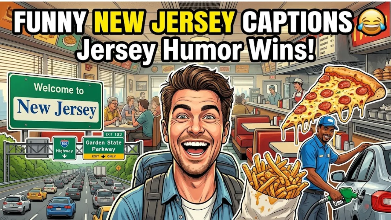 Funny New Jersey Captions for Instagram
