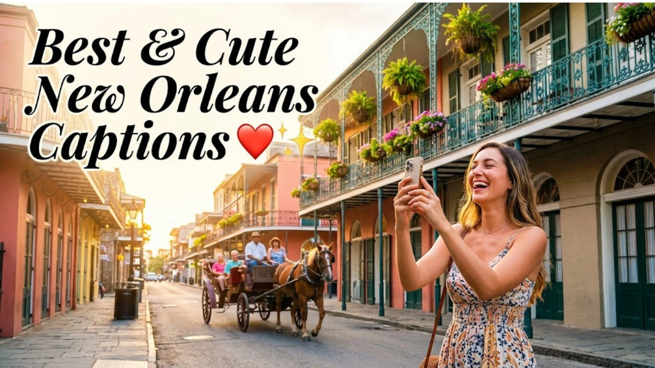 Best and Cute New Orleans Captions for Instagram