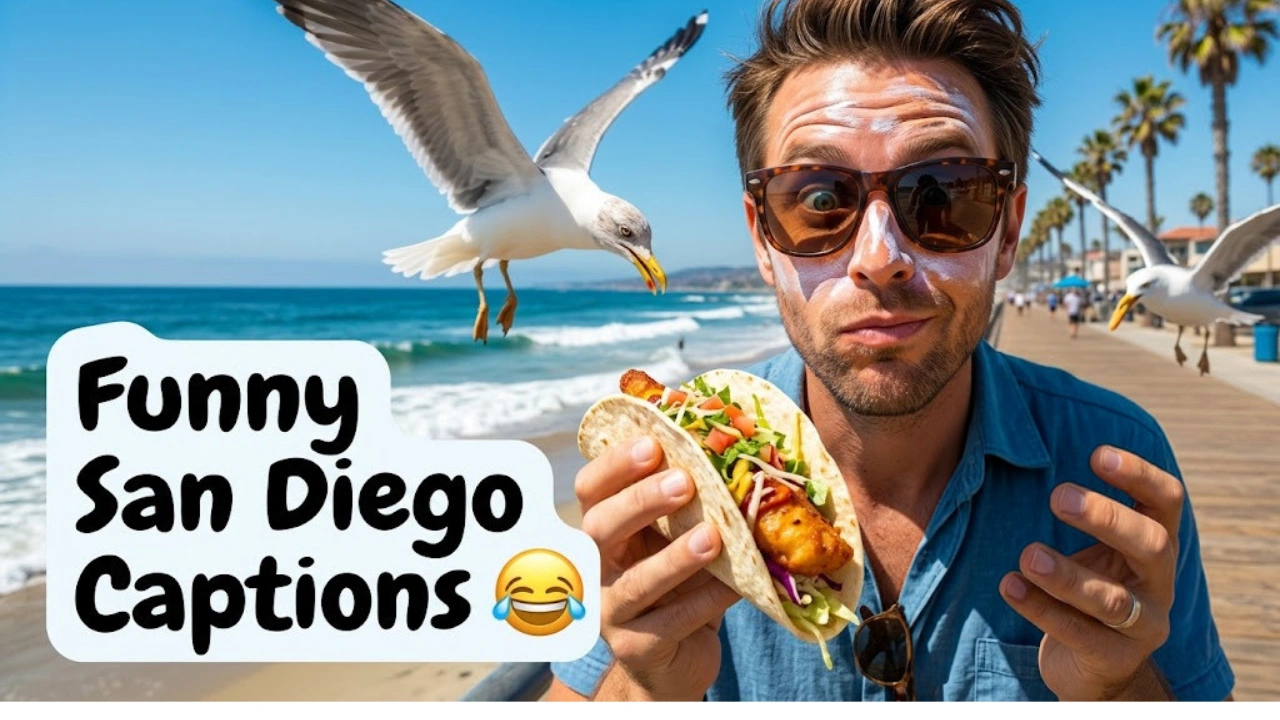 Funny San Diego Captions for Instagram