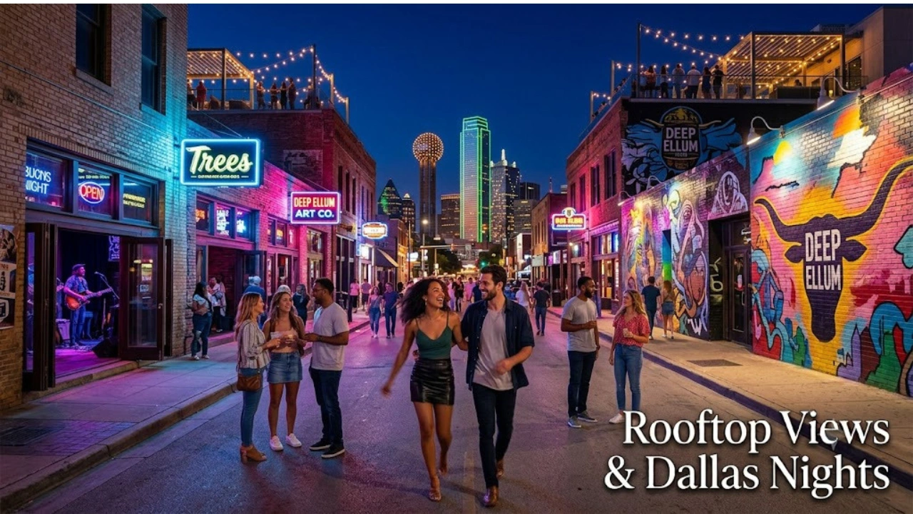 Inspirational and Nightlife Dallas Captions for Instagram