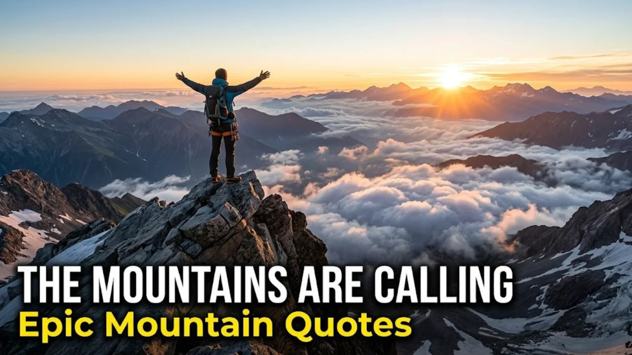 Mountain Quotes  for Instagram