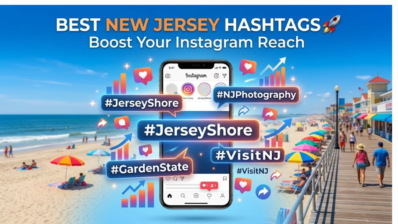 New Jersey Hashtags to Pair With Your Captions