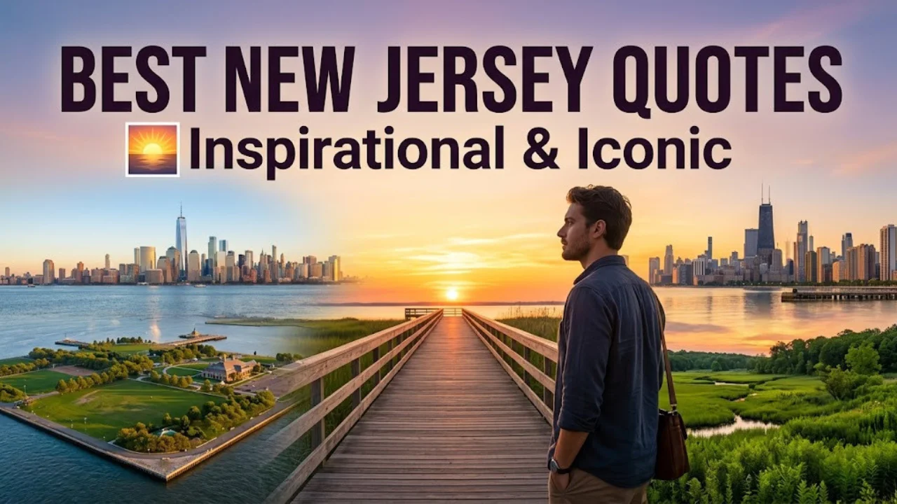 New Jersey Quotes & Captions for Instagram