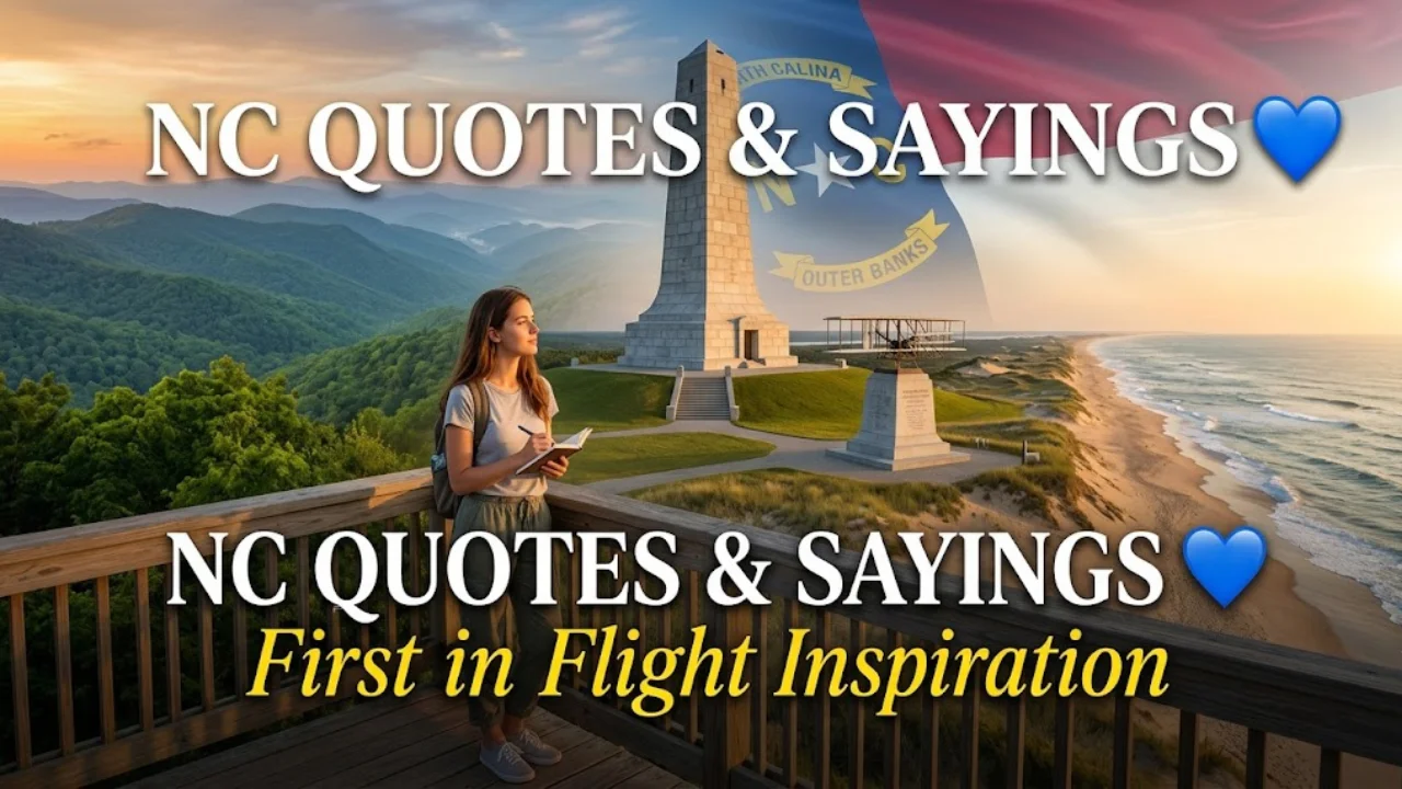North Carolina Quotes & Sayings for Instagram Captions