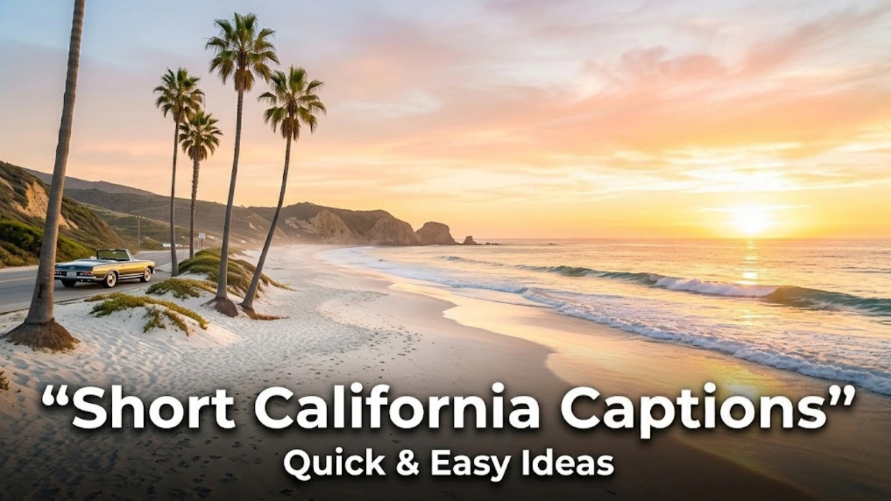 Short California Captions for Instagram
