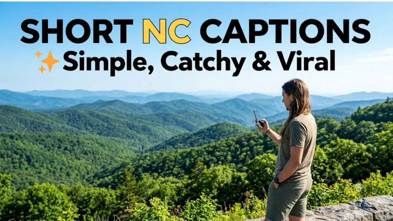 Short & Catchy North Carolina Instagram Captions