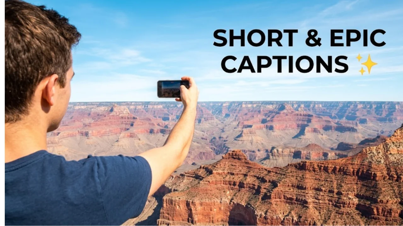 Short Grand Canyon Captions for Instagram