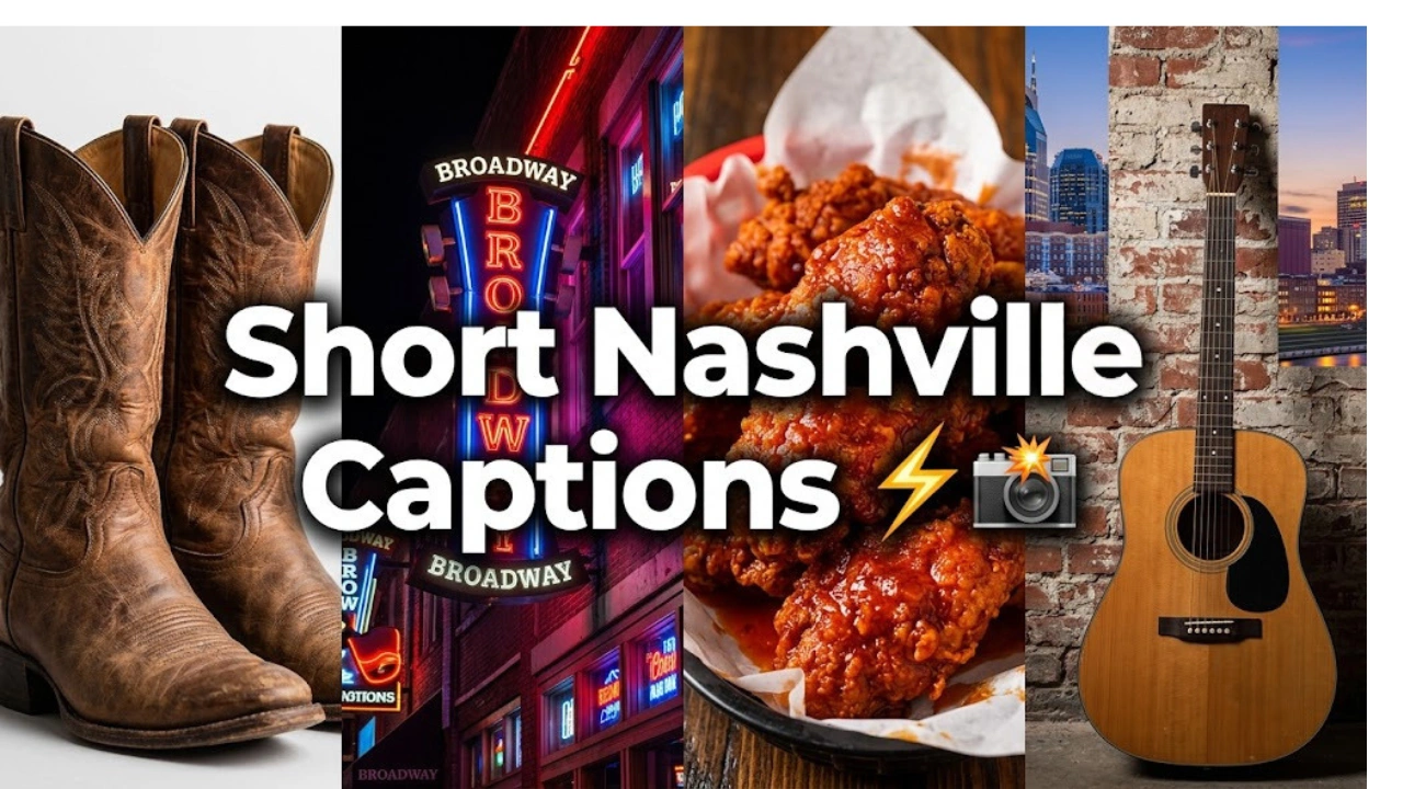 Short Nashville Captions for Instagram