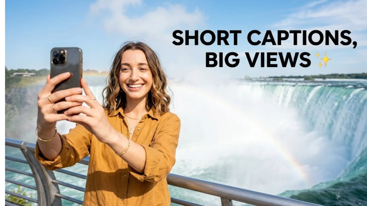 Short Niagara Falls Instagram Captions