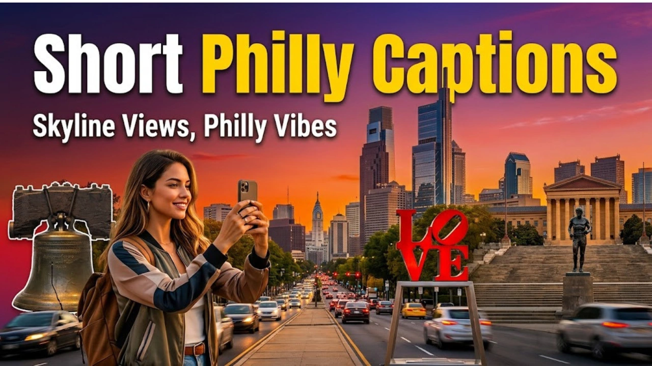 Short Philadelphia Instagram Captions for Every Post