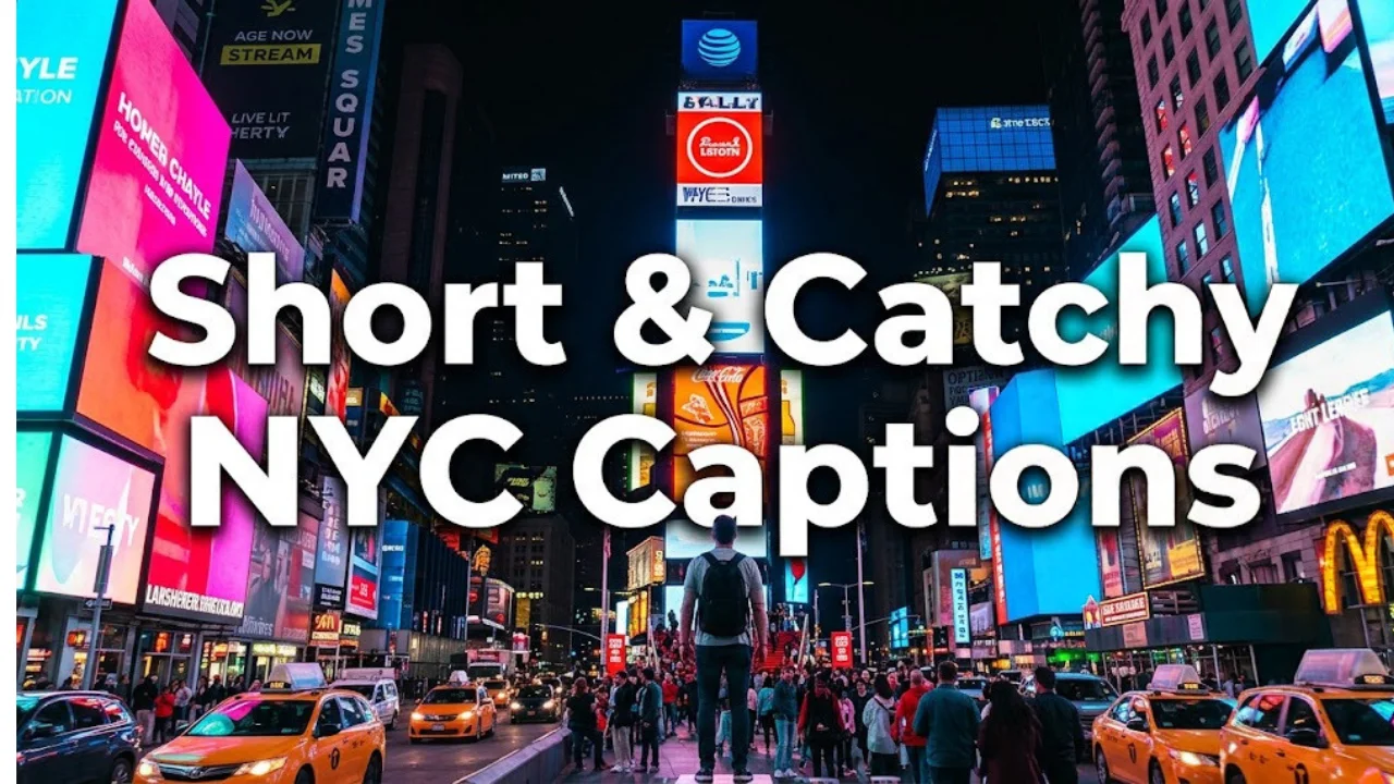 Short Times Square Captions for Instagram