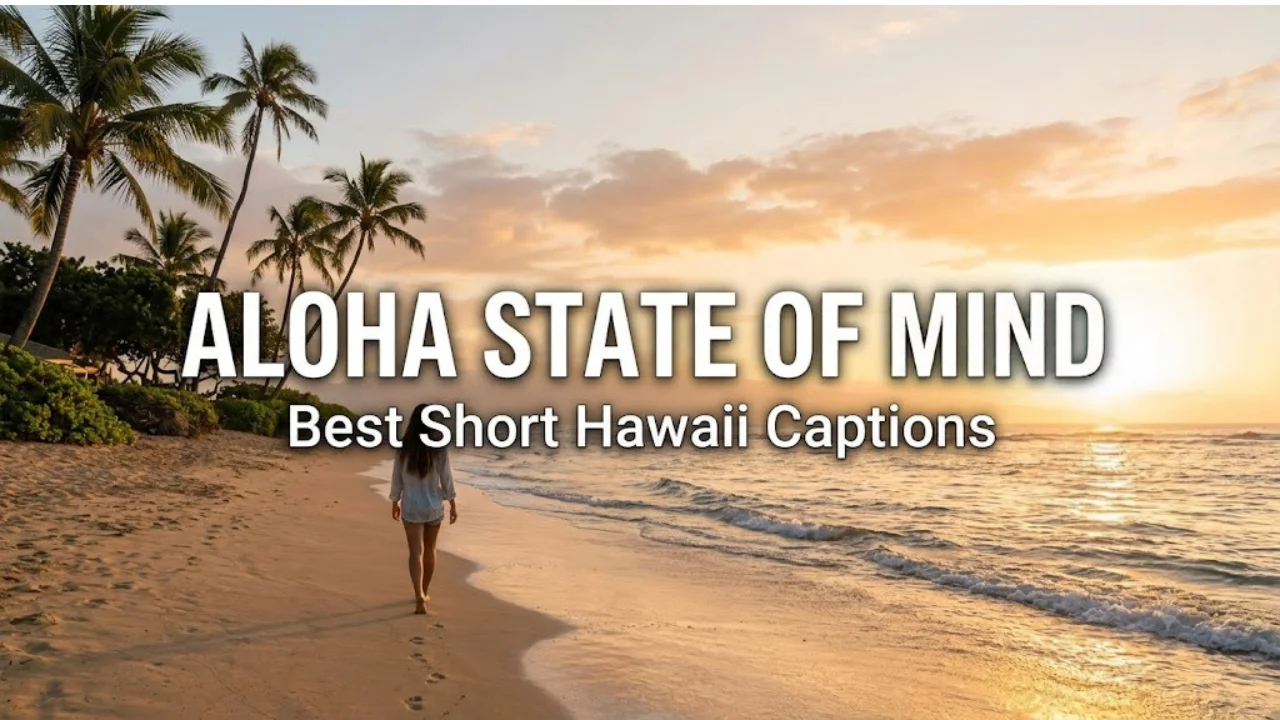 Short & Vibe Hawaii Captions for Instagram
