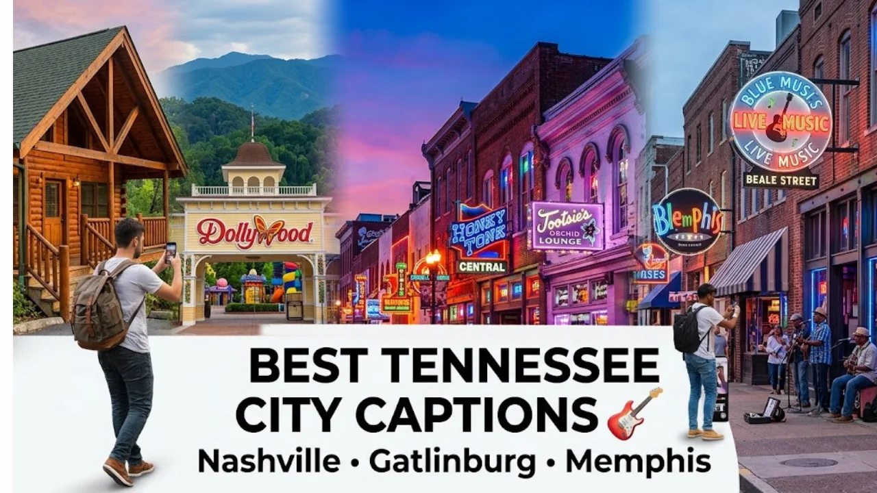 Tennessee Captions for Instagram by City