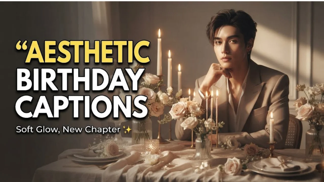Aesthetic Birthday Captions for Instagram