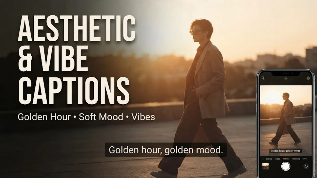 Aesthetic & Vibe Instagram Captions