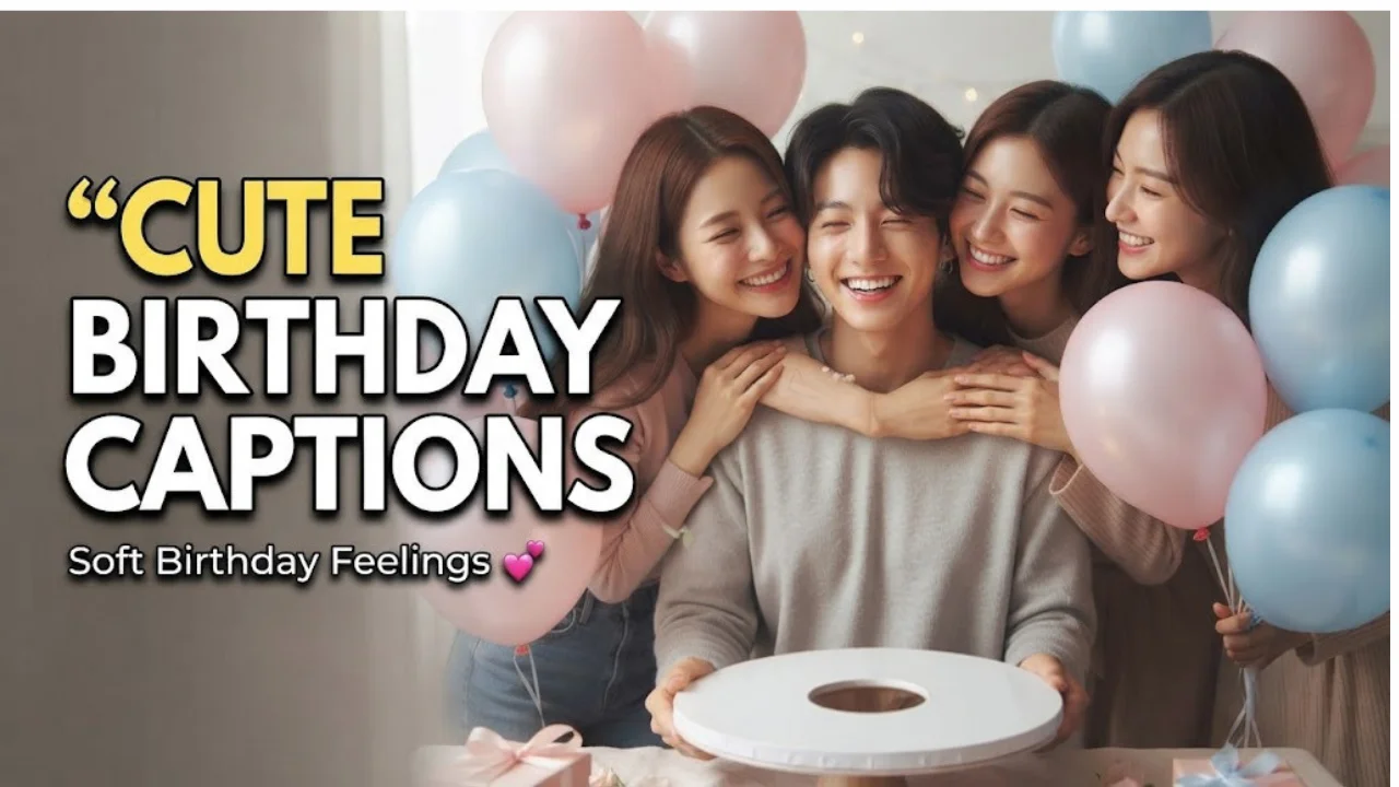 Cute Birthday Captions for Instagram