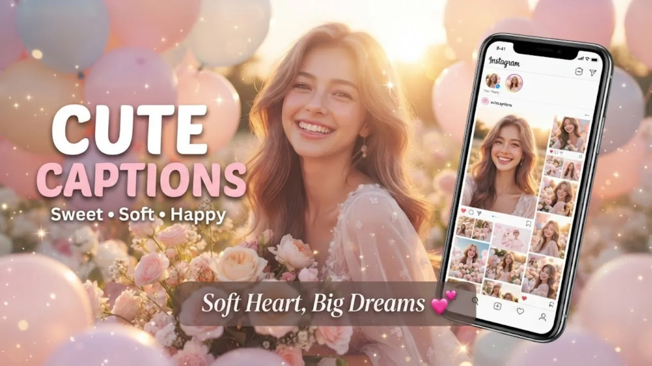 Cute Instagram Captions for Girls